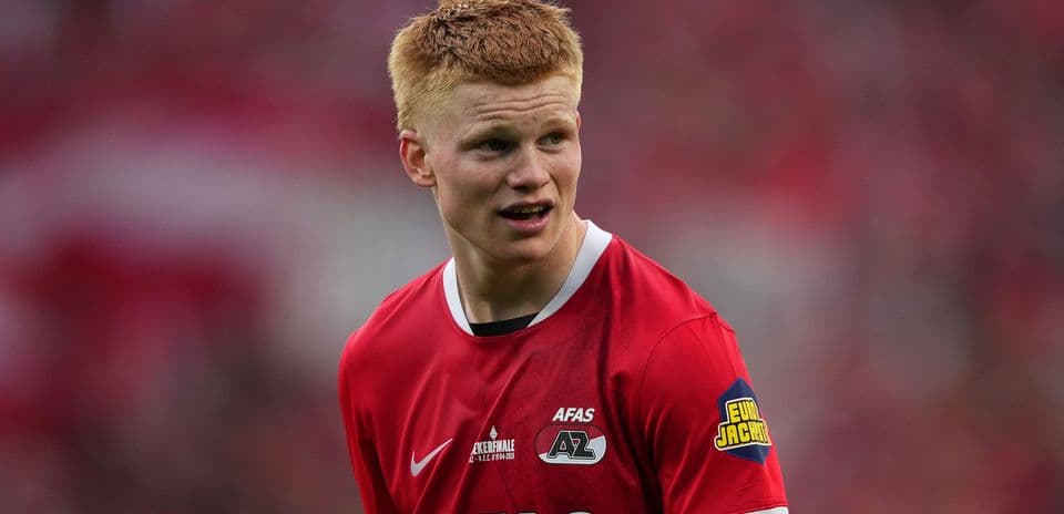 Kees Smit, objetivo de Real Madrid, explica por qué rechazó una transferencia importante y decidió quedarse en AZ Alkmaar