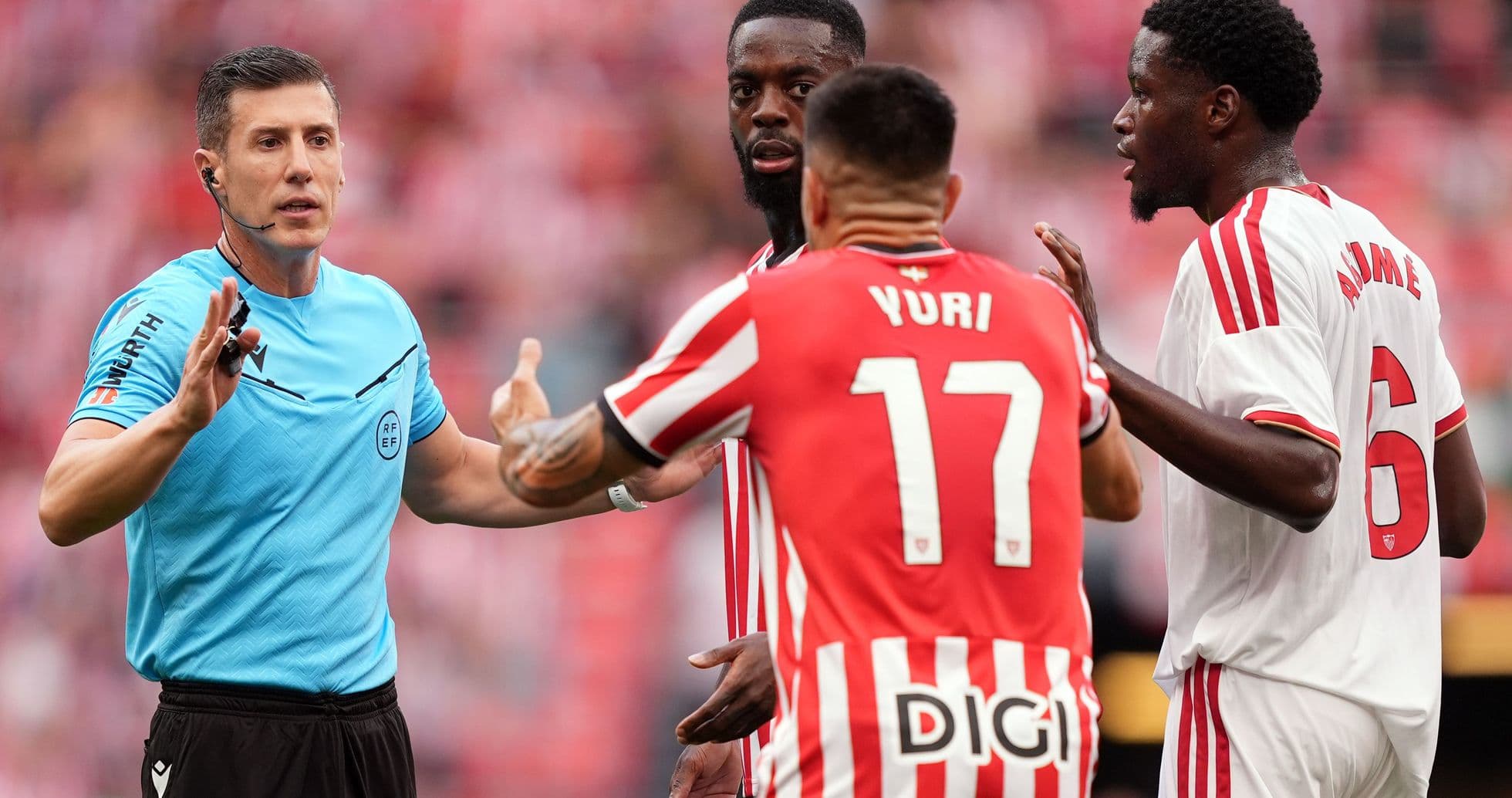 Athletic Bilbao iguala un preocupante récord defensivo tras perder 3-1 con Sevilla en el inicio de La Liga