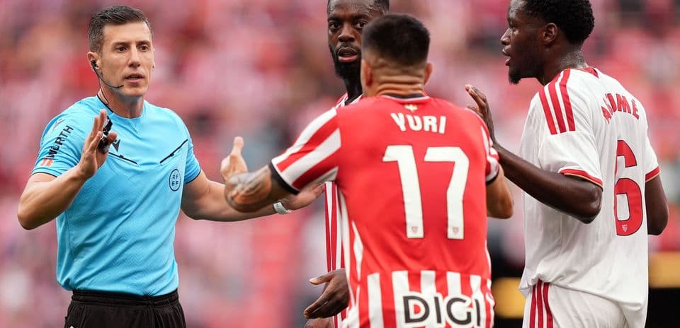Athletic Bilbao iguala un preocupante récord defensivo tras perder 3-1 con Sevilla en el inicio de La Liga