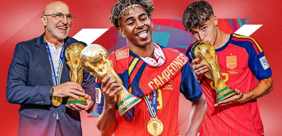 España lista para una década de dominio en el fútbol mundial