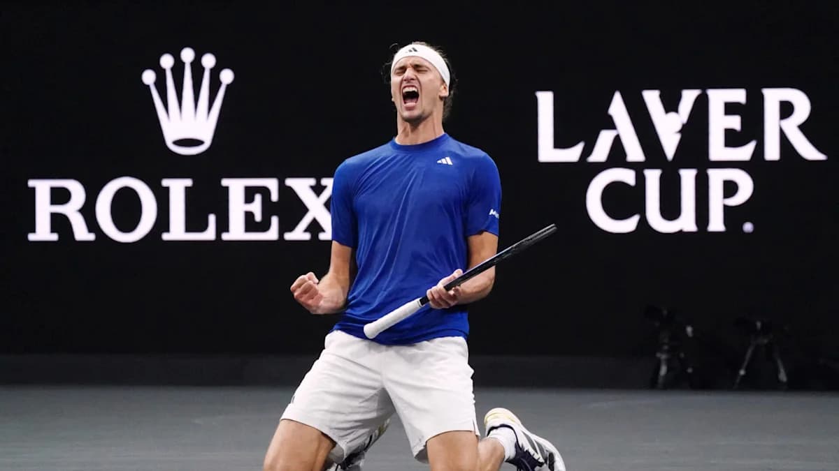 Alexander Zverev asegura la Laver Cup para el Equipo Europa con victoria ante Learner Tien