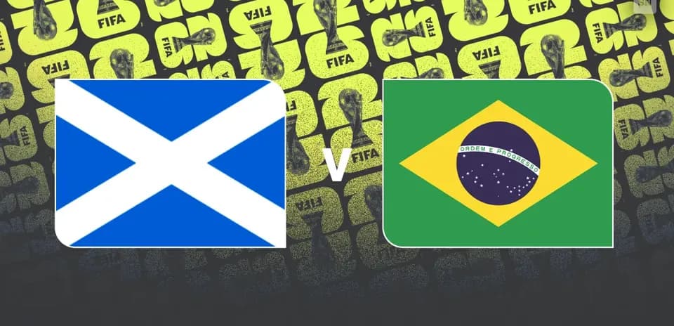 Escocia vs Brasil: horario, transmisión en vivo y detalles del partido de la Copa Mundial 2026