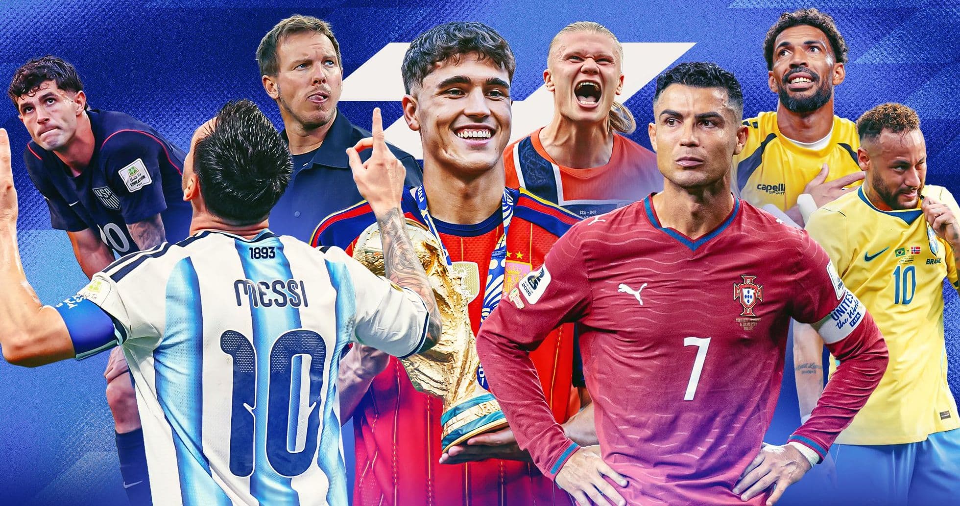Triunfadores y derrotados en el Mundial 2026: De Messi y Mbappé iluminando la copa a las despedidas amargas de Ronaldo y Neymar