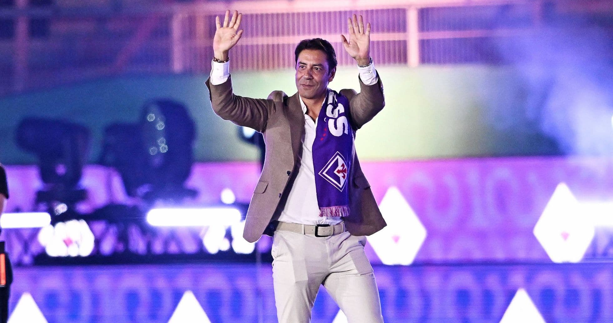Manuel Rui Costa regresa a Florencia tras 25 años para el partido de leyendas del centenario de Fiorentina