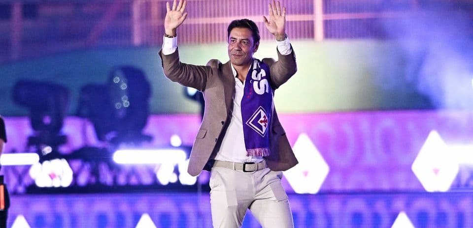 Manuel Rui Costa regresa a Florencia tras 25 años para el partido de leyendas del centenario de Fiorentina