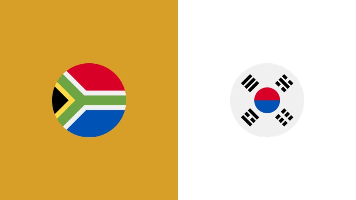 Sudáfrica vs Corea del Sur: cómo ver el partido completo y los mejores momentos del Mundial 2026