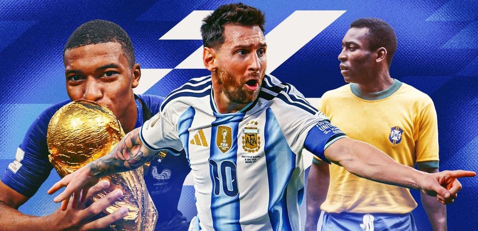 Los 10 mejores jugadores en la historia de la Copa del Mundo: Messi, Pelé y Mbappé entre los más grandes