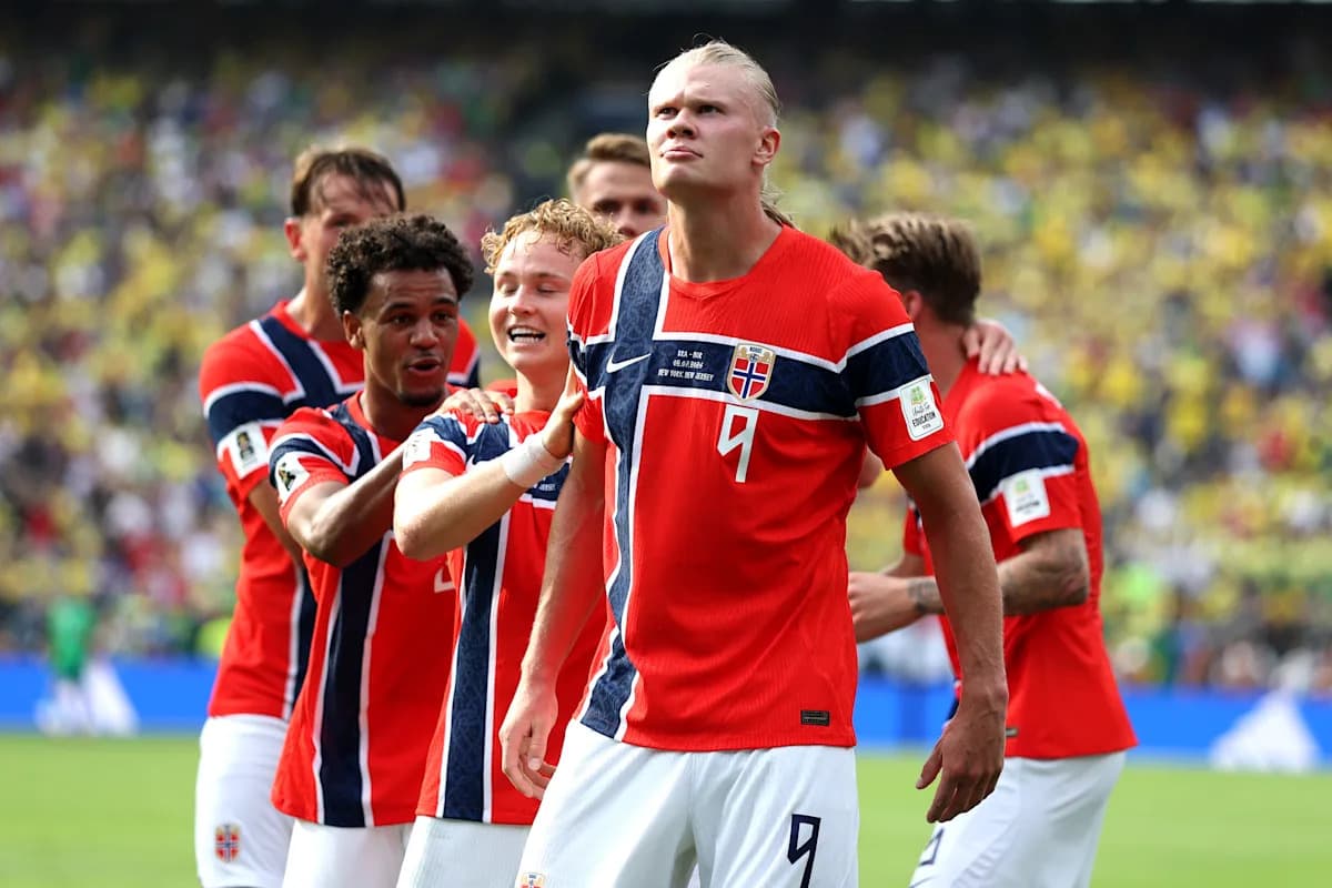 Erling Haaland brilla y Noruega sorprende a Brasil 2-1 para avanzar a cuartos en el Mundial 2026