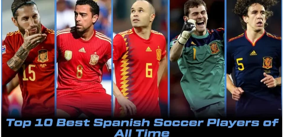 Los 10 Mejores Futbolistas Españoles de Todos los Tiempos