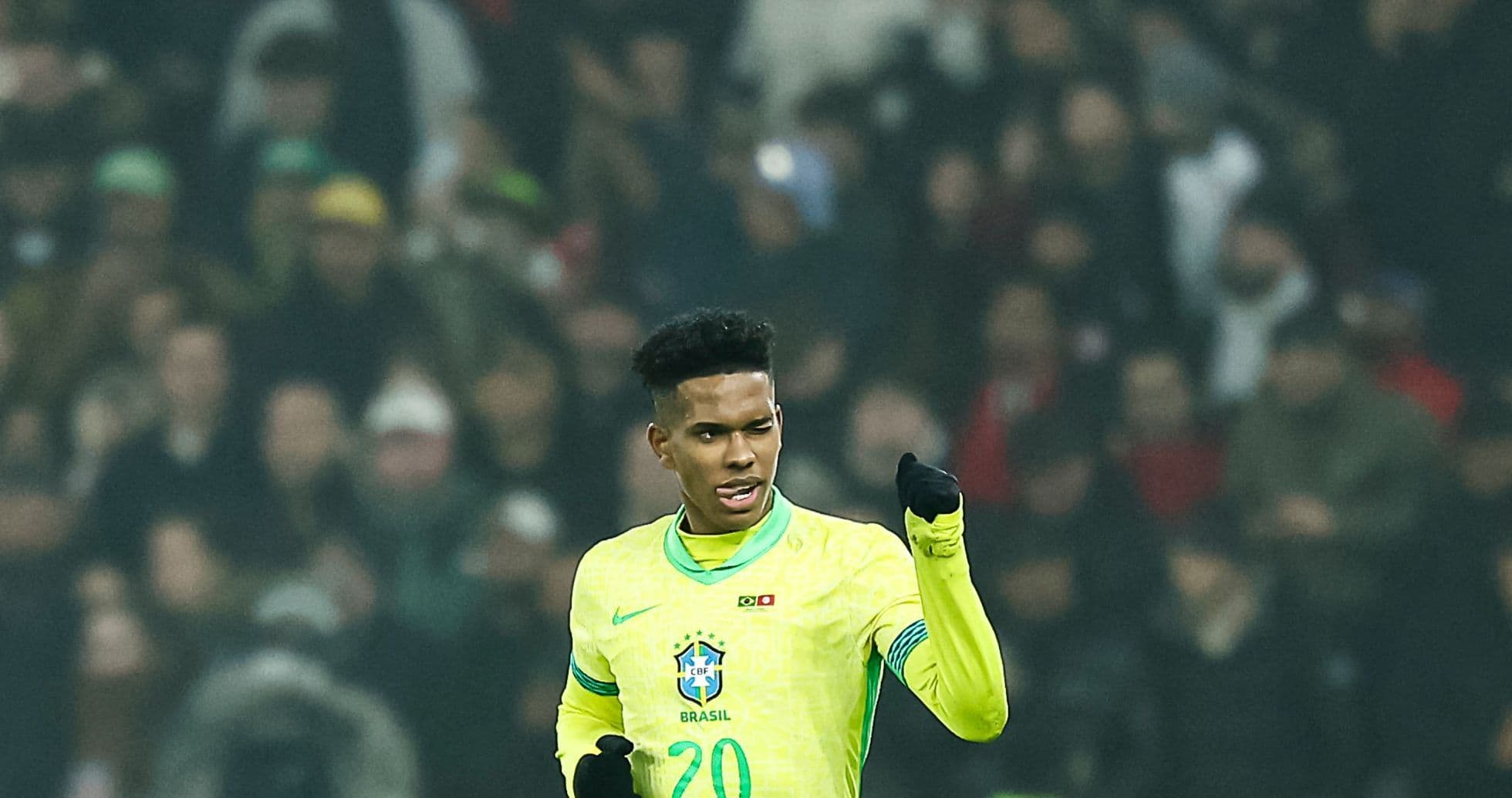Estevao vuelve a la selección brasileña tras superar una grave lesión