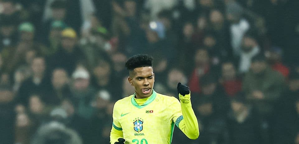 Estevao vuelve a la selección brasileña tras superar una grave lesión