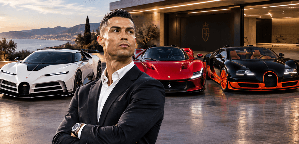 Cristiano Ronaldo: Los 5 coches más caros en la colección invaluable del ícono portugués