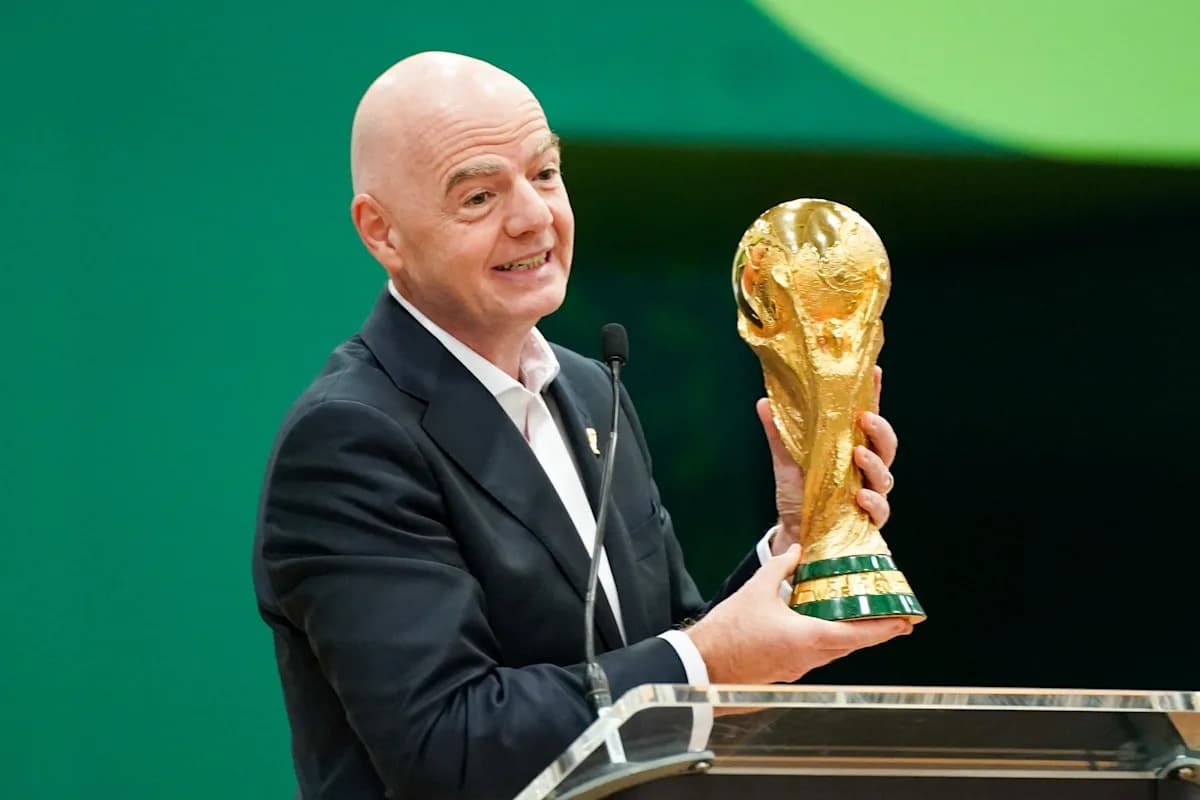 Gianni Infantino plantea ampliar la Copa del Mundo a 64 equipos