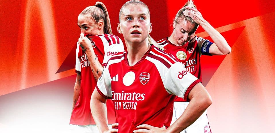 Arsenal en peligro de perder opciones al título de la WSL tras un decepcionante inicio de temporada
