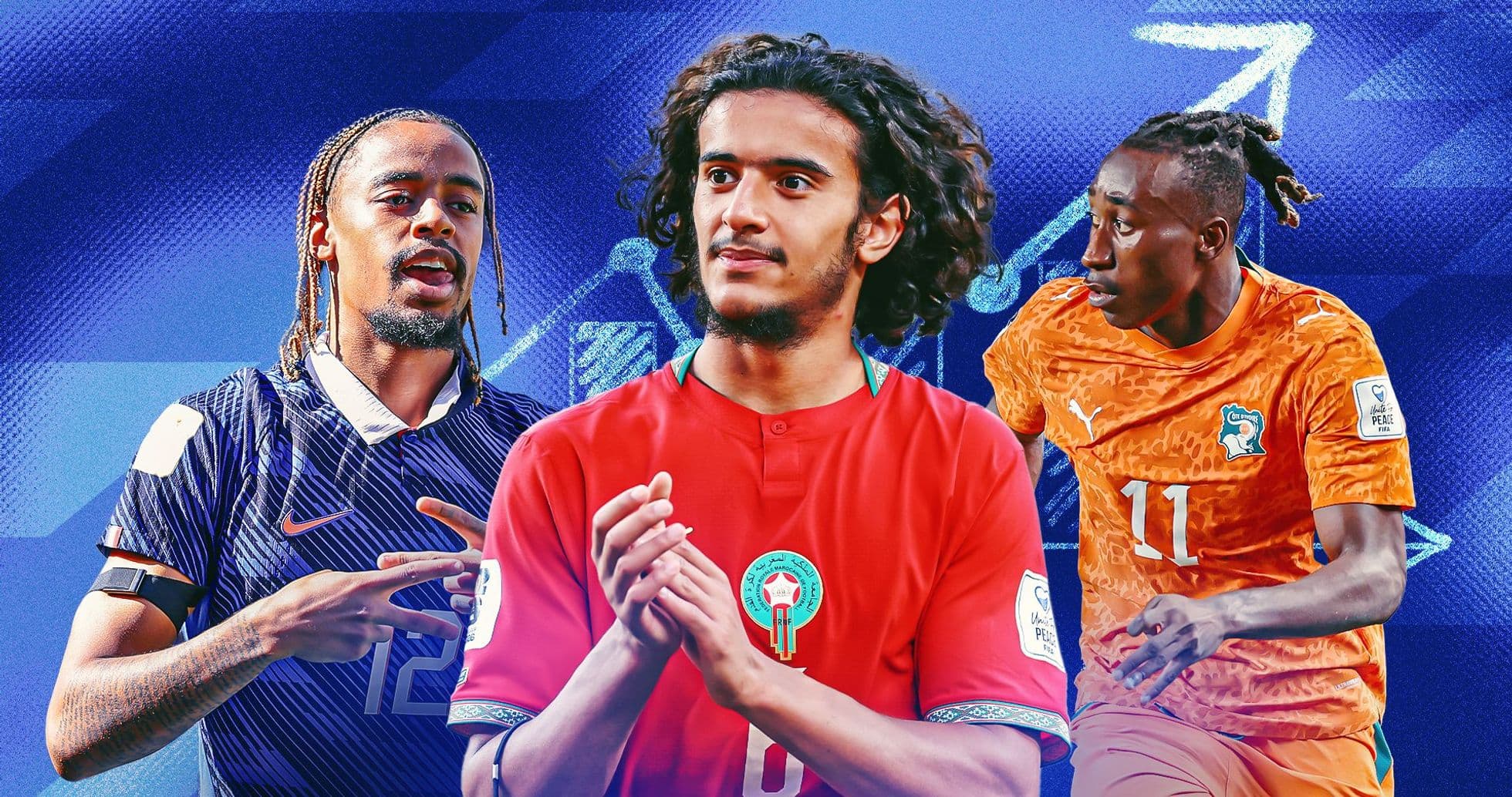 Monitor de valor de jugadores en el Mundial 2026: Ayyoub Bouaddi brilla para Marruecos mientras Bradley Barcola destaca junto a Michael Olise y Yan Diomande sube su precio en £10 millones