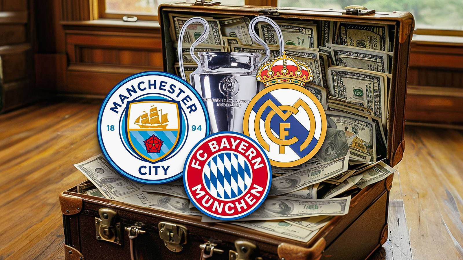 Dinero de Premios en la Champions League para la Temporada 2026/2027