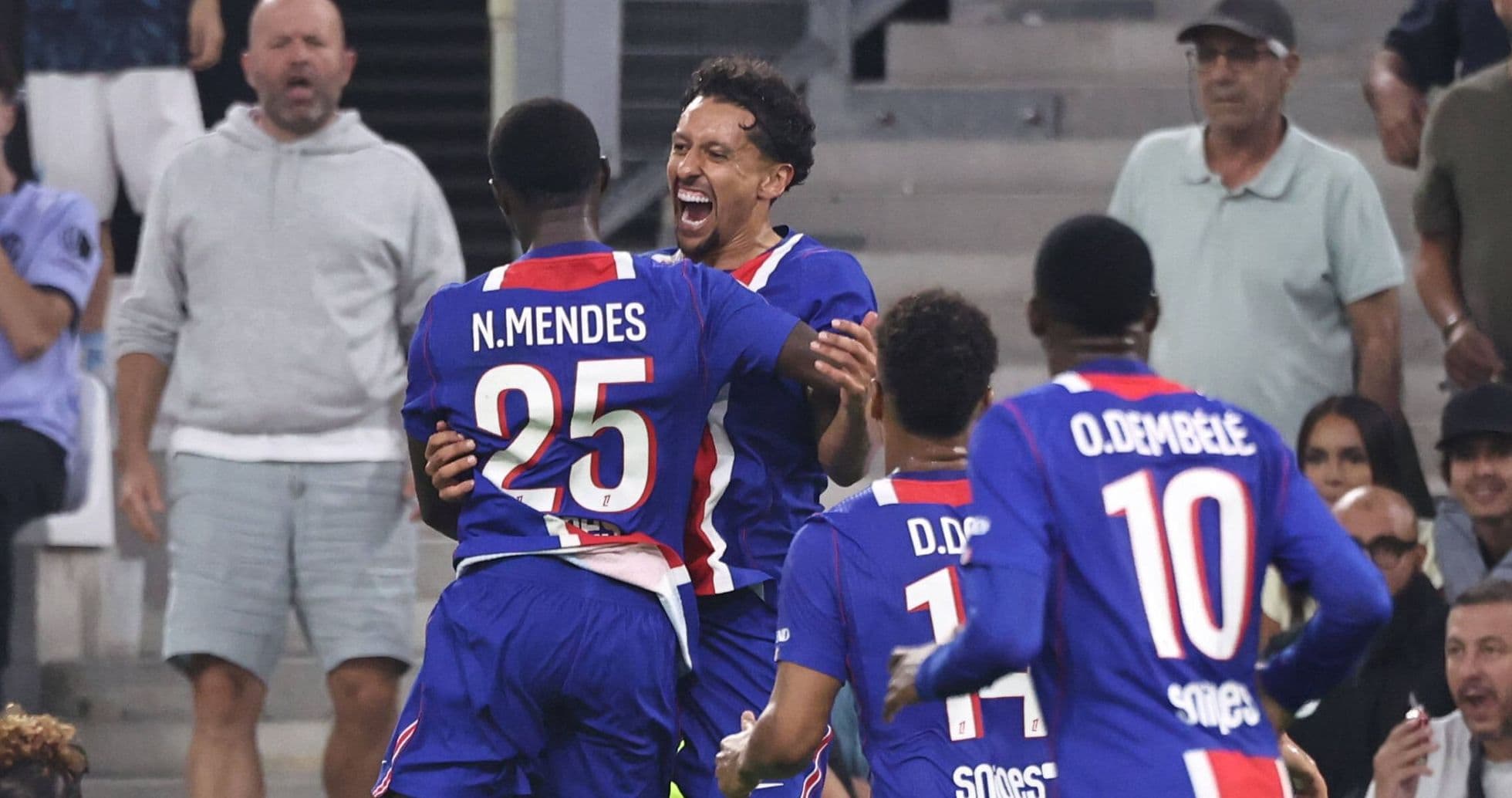 Marquinhos lidera la victoria de PSG sobre Marsella en un intenso Le Classique