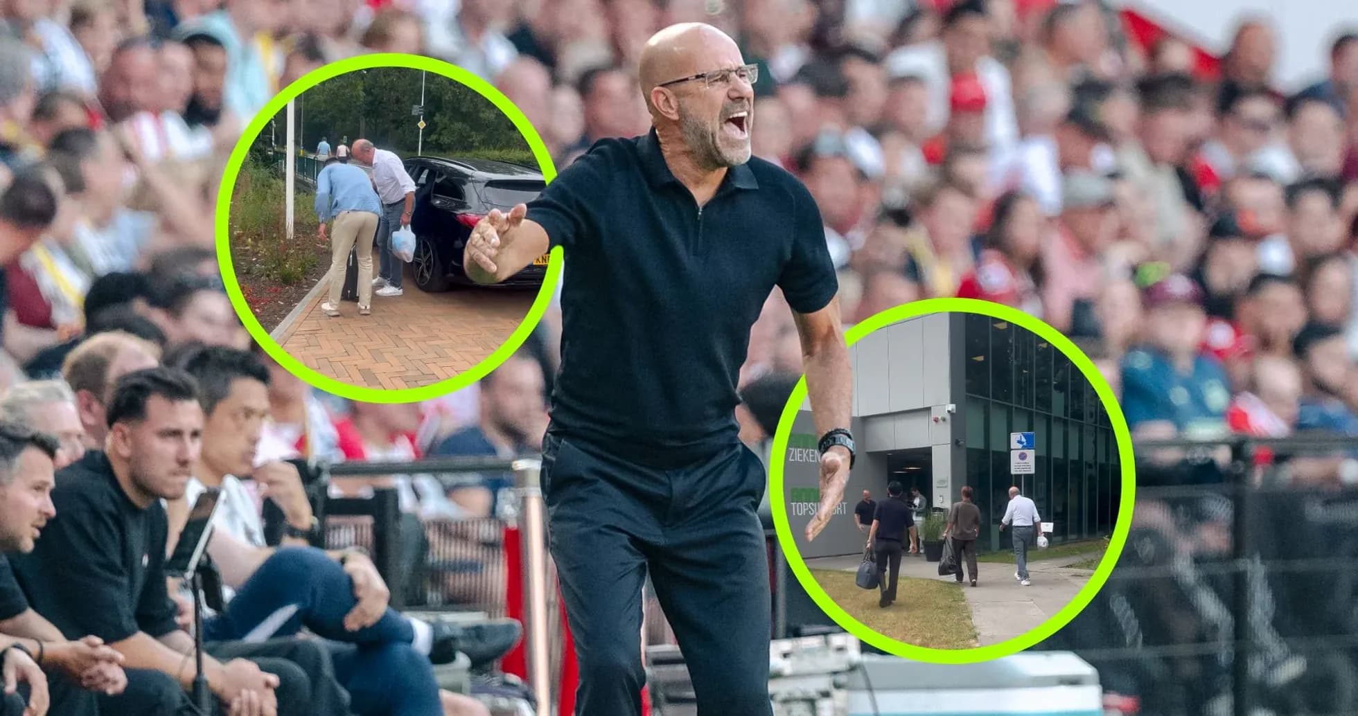 Entrenador dirigiéndose a la banca durante un partido Entrenador dirigiéndose a la banca durante un partido