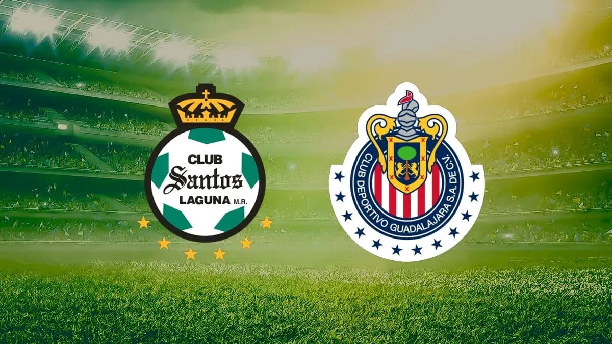 Logos de Santos Laguna y Guadalajara Chivas Logos de Santos Laguna y Guadalajara Chivas
