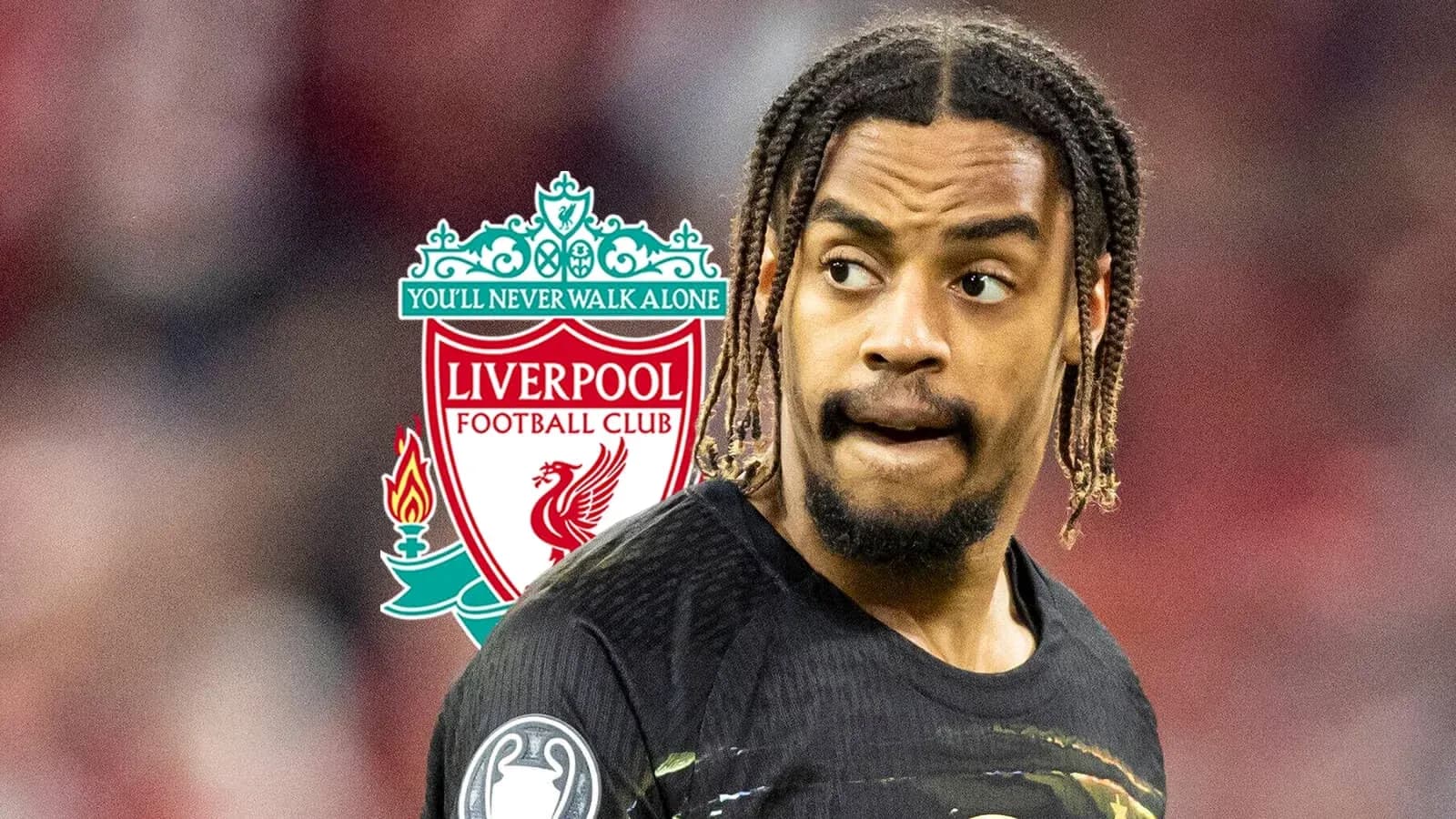 Jugador de Liverpool en acción durante el partido Jugador de Liverpool en acción durante el partido