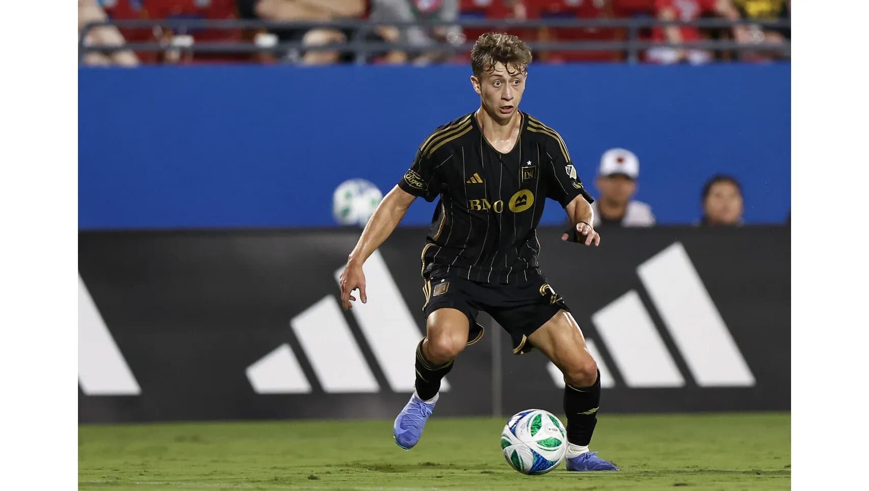 Jugador de Los Angeles FC en acción Jugador de Los Angeles FC en acción
