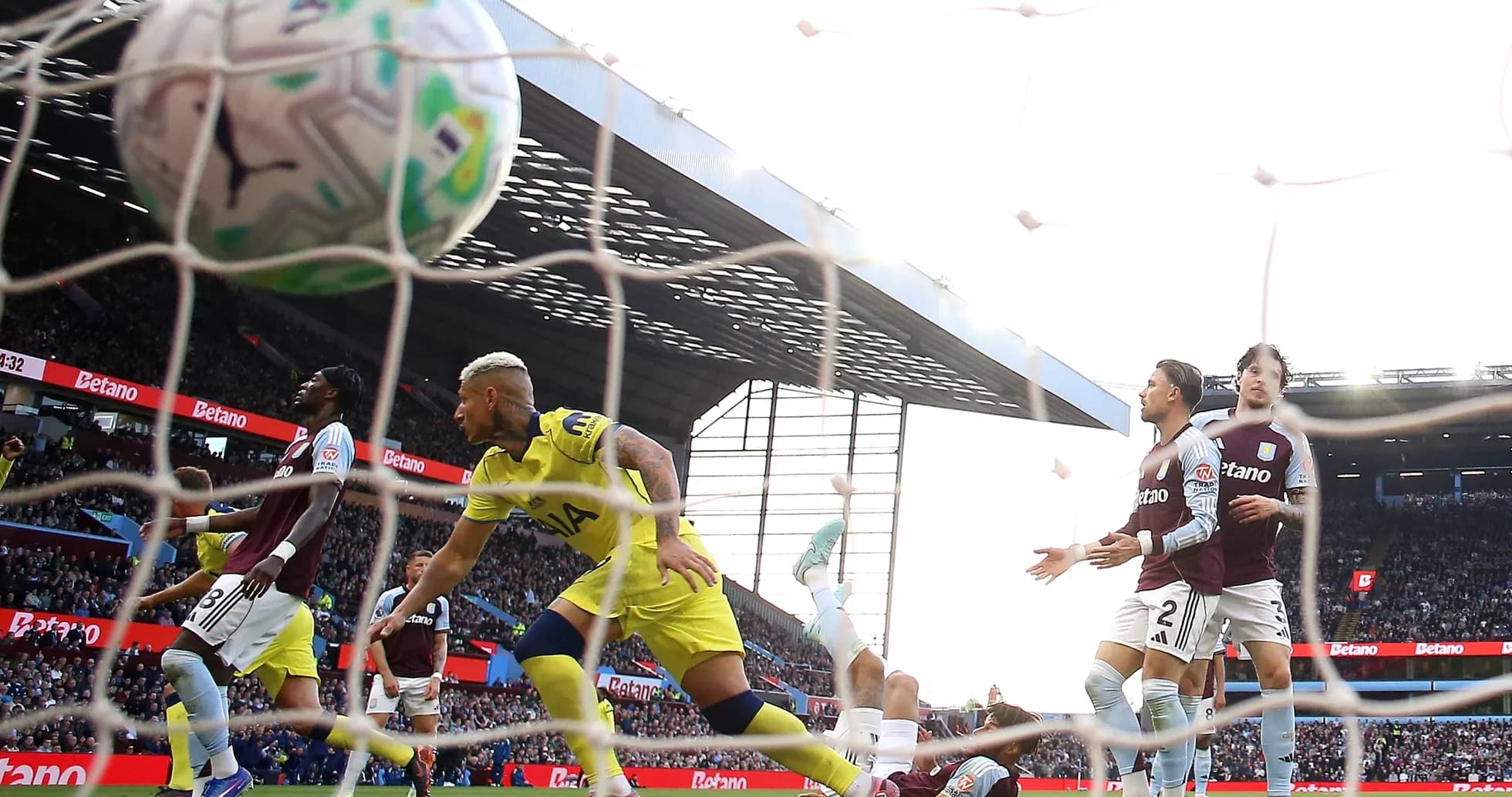 Gol de Tottenham contra Aston Villa en 2026 Gol de Tottenham contra Aston Villa en 2026