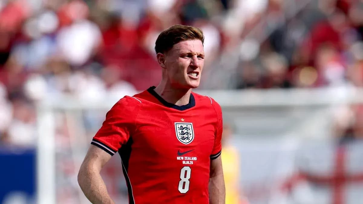 Jugador de Inglaterra en acción durante el partido Jugador de Inglaterra en acción durante el partido