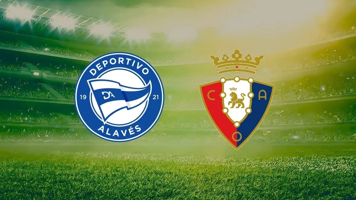 Escudos de Deportivo Alavés y Osasuna Escudos de Deportivo Alavés y Osasuna