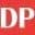 Logotipo con las letras D y P en rojo Logotipo con las letras D y P en rojo