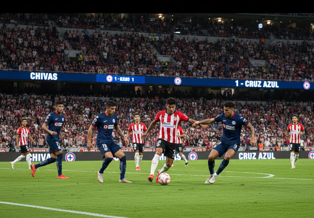 Chivas vs Cruz Azul: Duelo Crucial en las Eliminatorias de la Liga MX Chivas vs Cruz Azul: Duelo Crucial en las Eliminatorias de la Liga MX