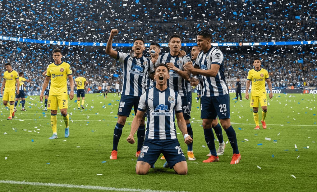 Monterrey avanza a semifinales tras vencer 2-0 a Club América Monterrey avanza a semifinales tras vencer 2-0 a Club América