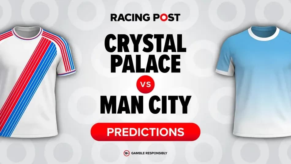 Camisetas de Crystal Palace y Man City para predicciones Camisetas de Crystal Palace y Man City para predicciones