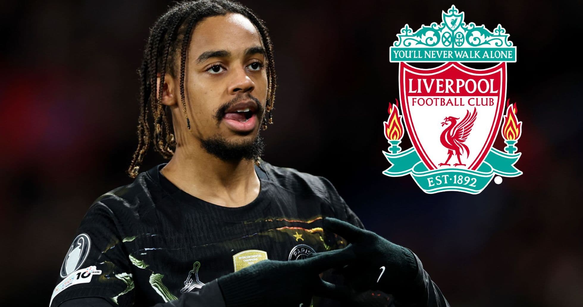 Liverpool mejora oferta a PSG por Bradley Barcola tras su ausencia ante Lens Liverpool mejora oferta a PSG por Bradley Barcola tras su ausencia ante Lens