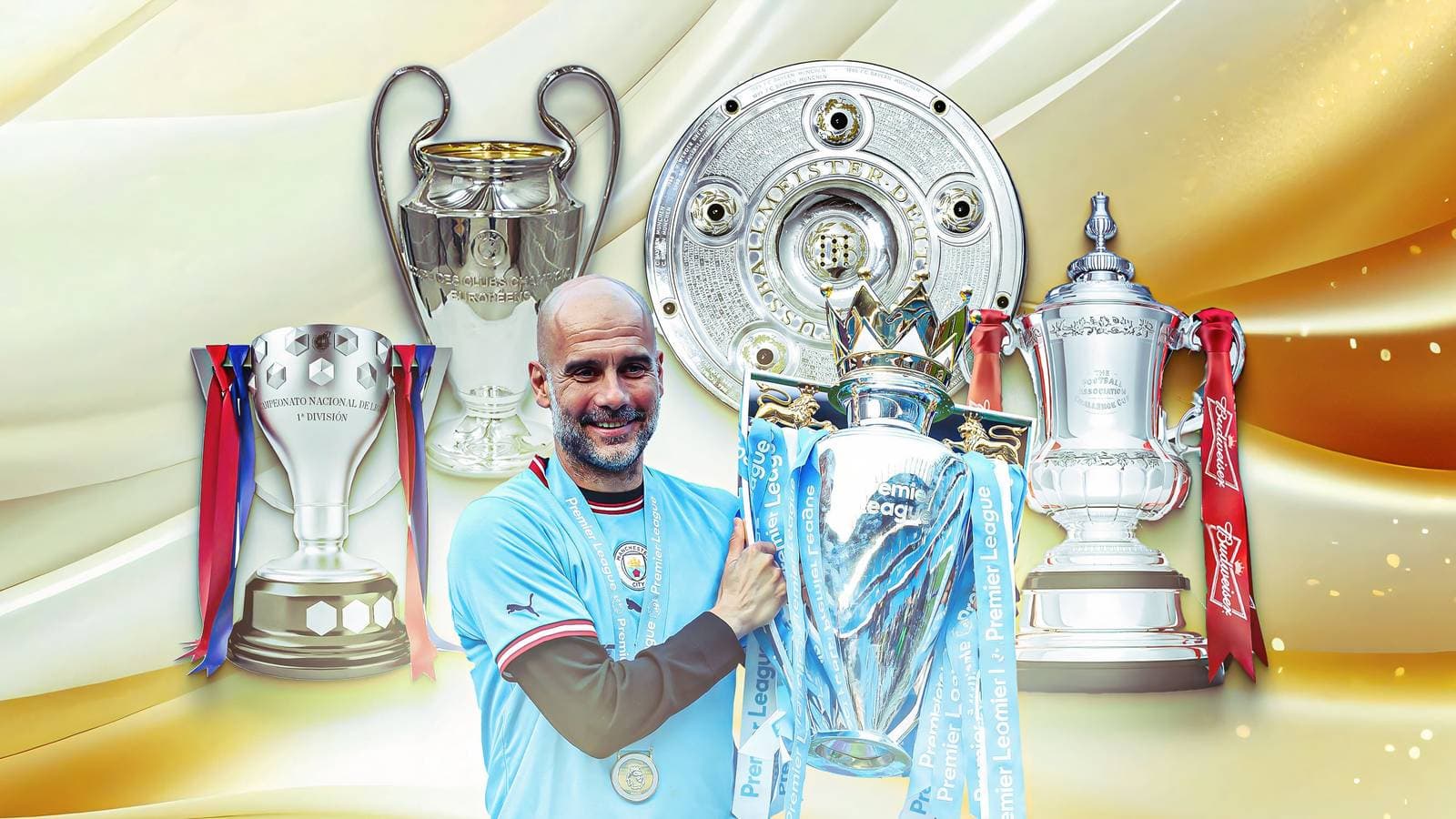 Todos los Trofeos Ganados por Pep Guardiola Todos los Trofeos Ganados por Pep Guardiola