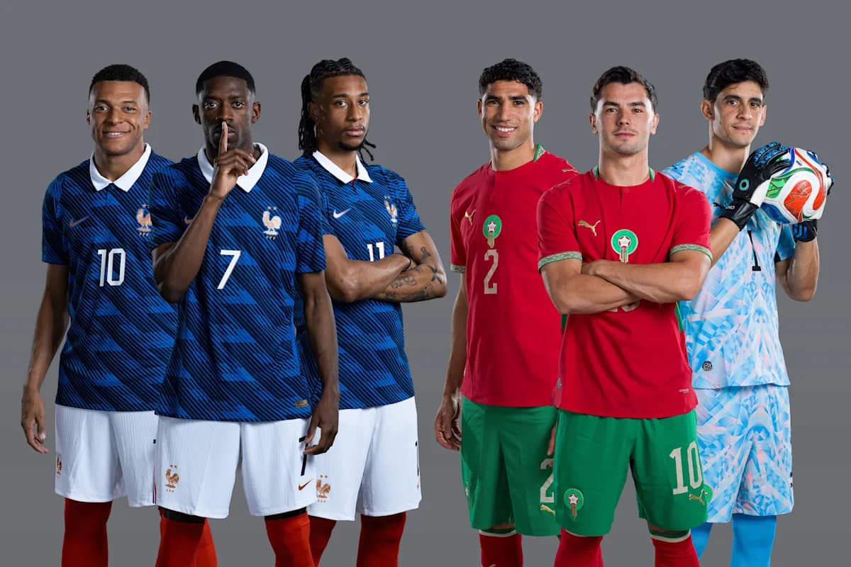 Francia y Marruecos se enfrentan en cuartos de final de la Copa Mundial 2026 Francia y Marruecos se enfrentan en cuartos de final de la Copa Mundial 2026