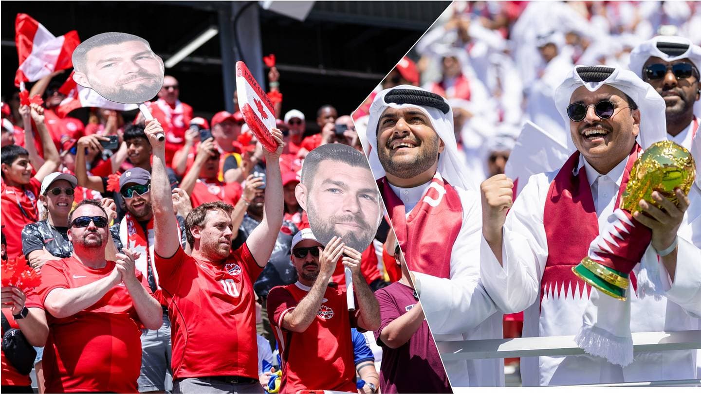 Aficionados canadienses aprovechan entradas gratuitas de Qatar para el Mundial antes del duelo decisivo Aficionados canadienses aprovechan entradas gratuitas de Qatar para el Mundial antes del duelo decisivo