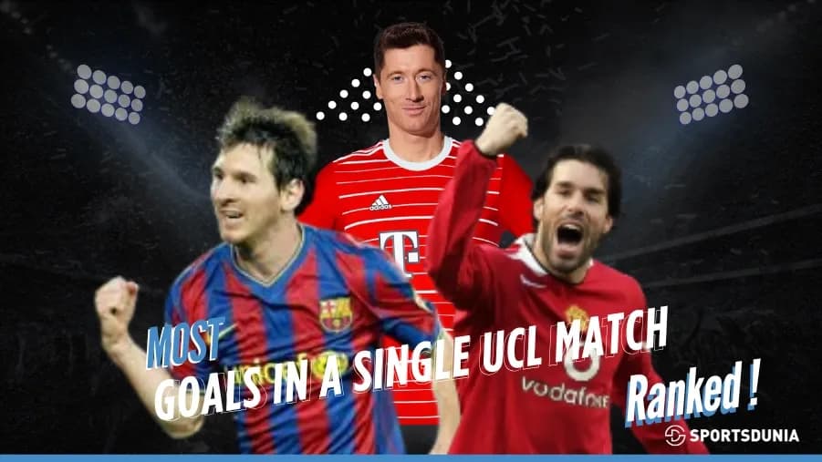 Jugadores con Más Goles en un Solo Partido de la Champions League Jugadores con Más Goles en un Solo Partido de la Champions League